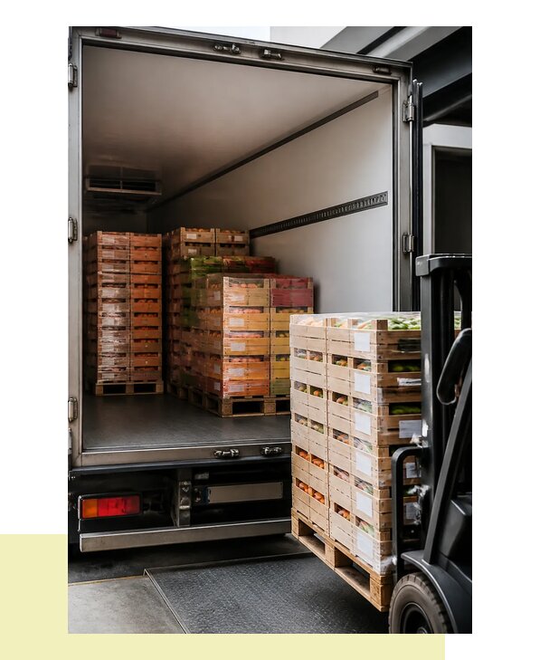 Перевозка сельхозпродукции на паллетах с доставкой в Ржев